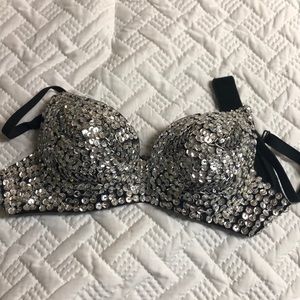 Sequin Bra